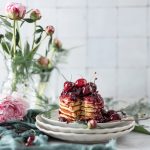 pancakes z wiśniami